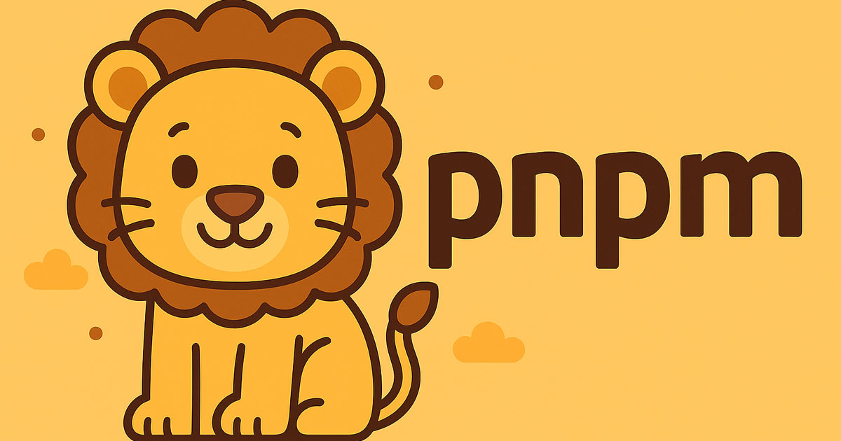 pnpmとはなにか？のロゴ