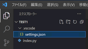 settings.jsonファイル
