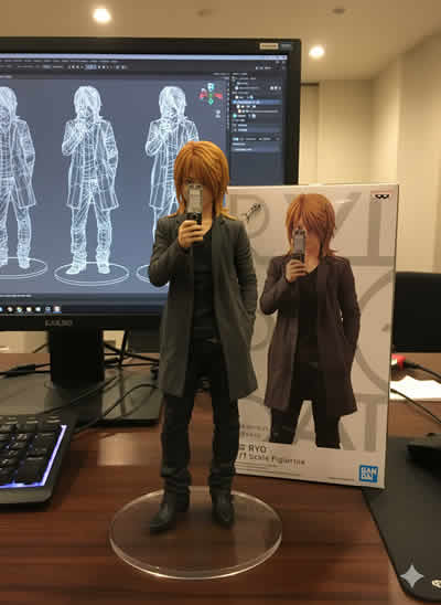 Geminiで生成したフィギュア画像結果